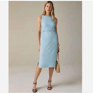 J. Crew Shift Dress in Italian‎ stretch merino wool blend 12 Petite